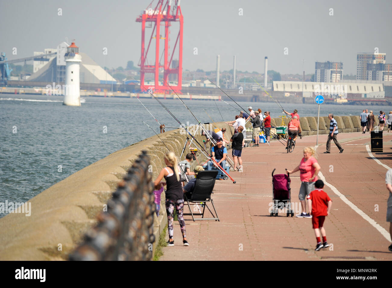 New Brighton, Wirral, Merseyside Stock Photo Alamy