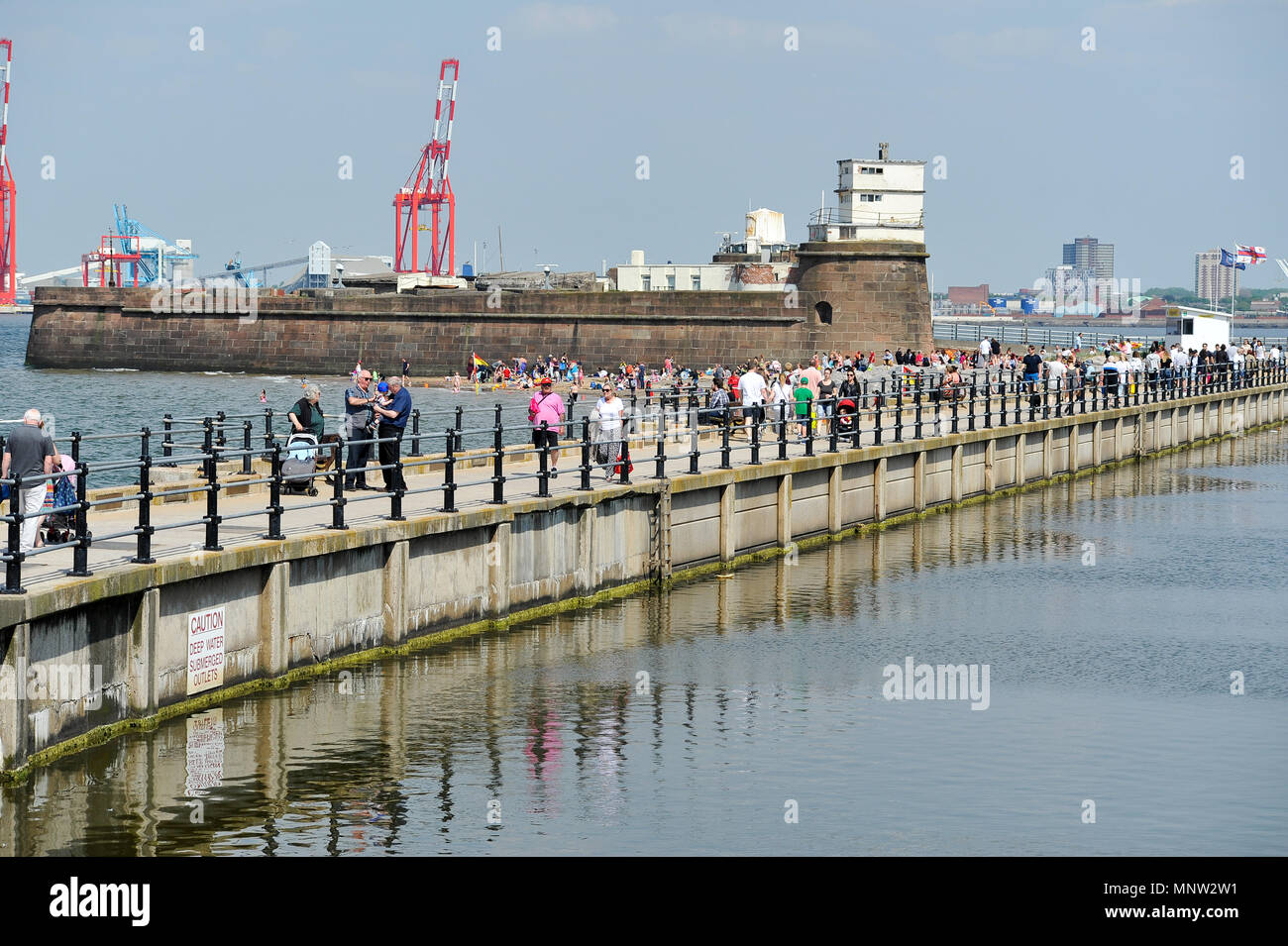New Brighton Promenade Stock Photos & New Brighton Promenade Stock