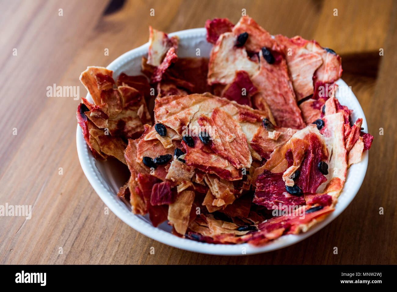 Sun Dried Watermelon with seeds. Organic Food Stock Photo Alamy