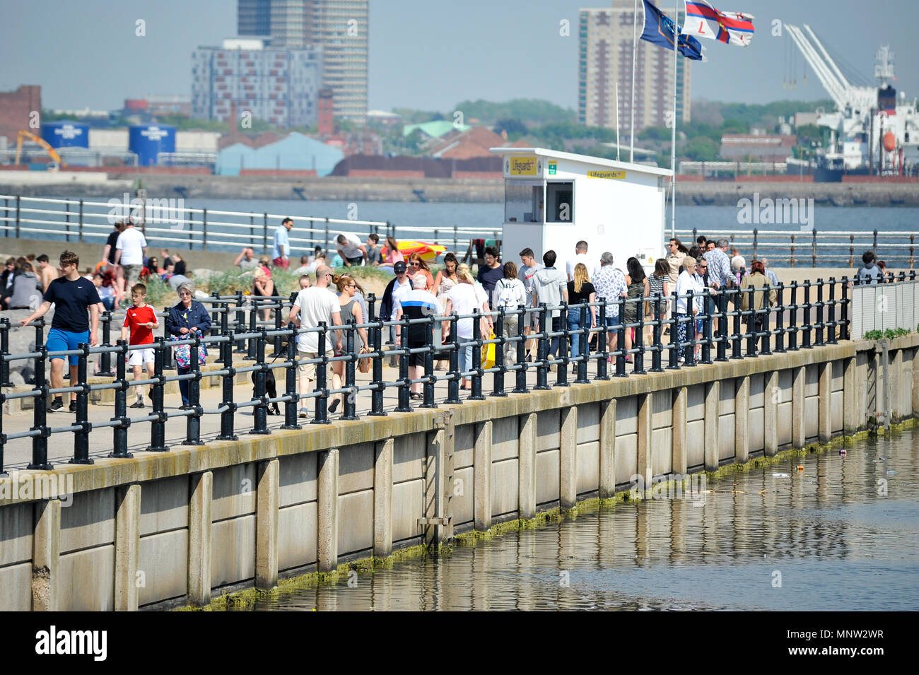 New Brighton, Wirral, Merseyside Stock Photo Alamy