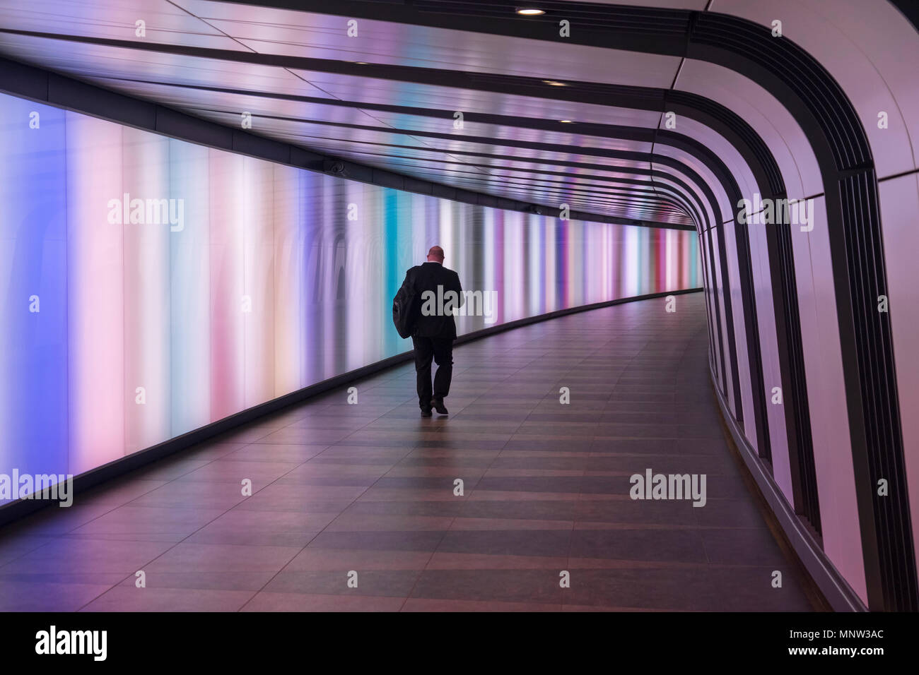 King’s Cross Station Lightwall Tunnel, King’s Cross Station, London