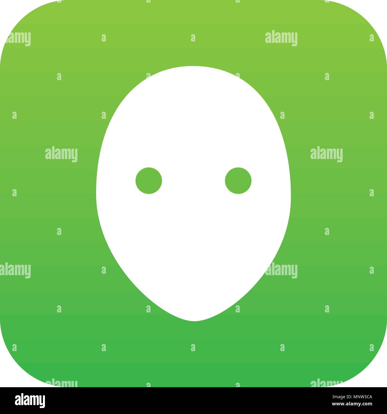Hockey goalkeeper helmet icon green vector Stock Vector Image & Art - Alamy