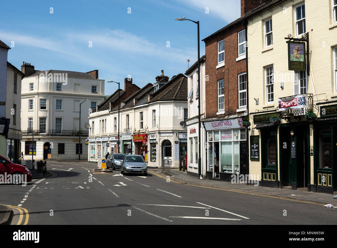 Leamington spa high street hires stock photography and images Alamy