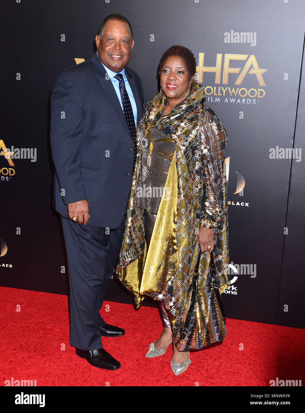 Glenn Marshall Loretta Devine at the 20th Annual Hollywood Awards at the Beverly Hilton