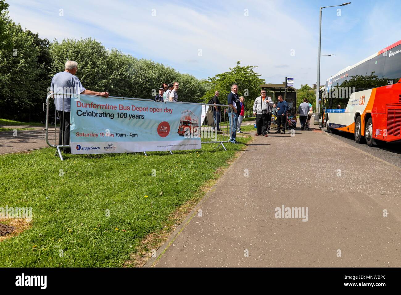 The Stagecoach Fife Open Day to celebrate 100 years of the bus depot in