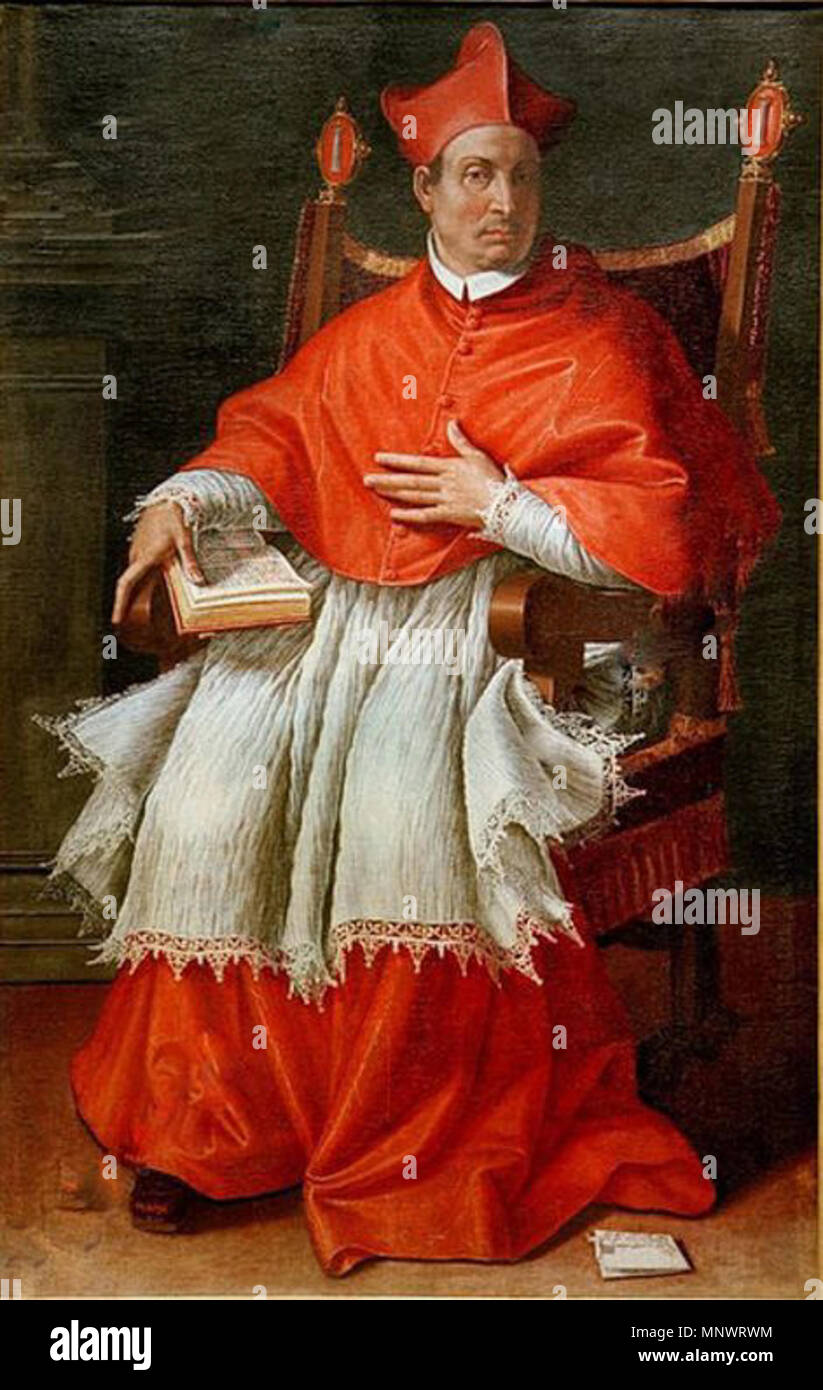 Italian Ritratto di Pompeo Colonna Portrait of Pompeo Colonna 1572