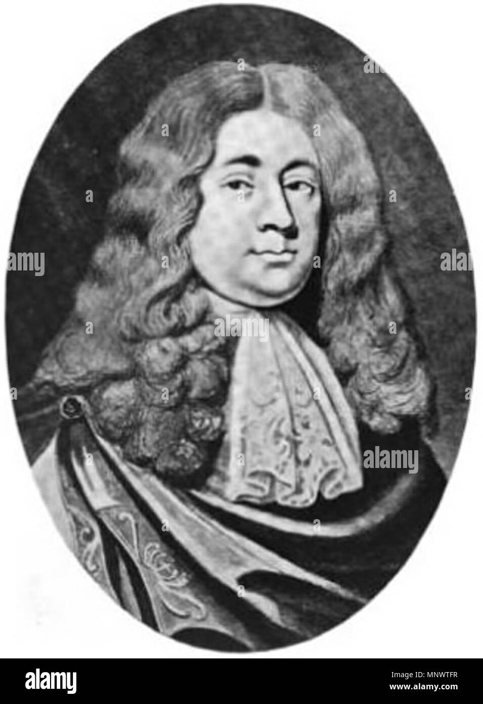 . Portrait of Virginia settler Robert Bolling . circa 1700. Unknown