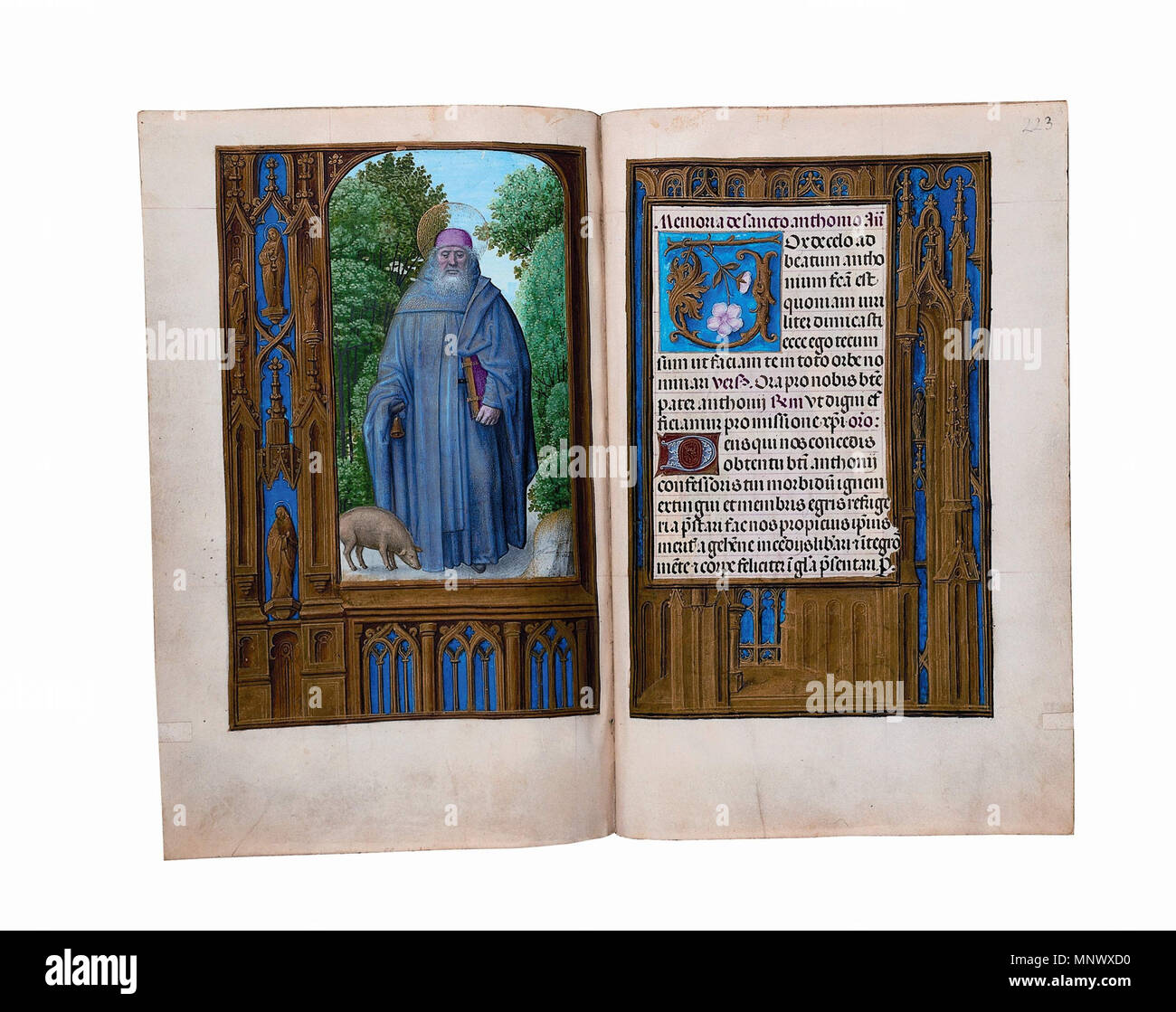 . English: Info  Christie's, LotFinder: entry 5766082 (sale 2819, lot 157) Rothschild Prayerbook . 13 February 2014, 23:19:32. Miniaturists of the final flowering of the Ghent-Bruges school of Flemish illumination (see Rothschild Prayerbook. 1074 Rothschild Prayerbook 14 Stock Photo