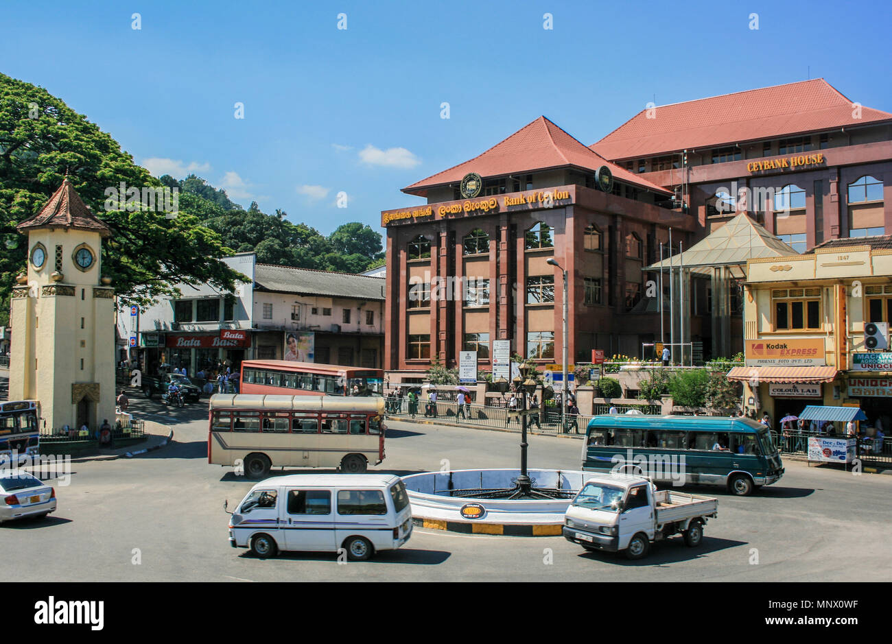 Kandy Clock Tower, Kandy, Sri Lanka Stock Photo Alamy