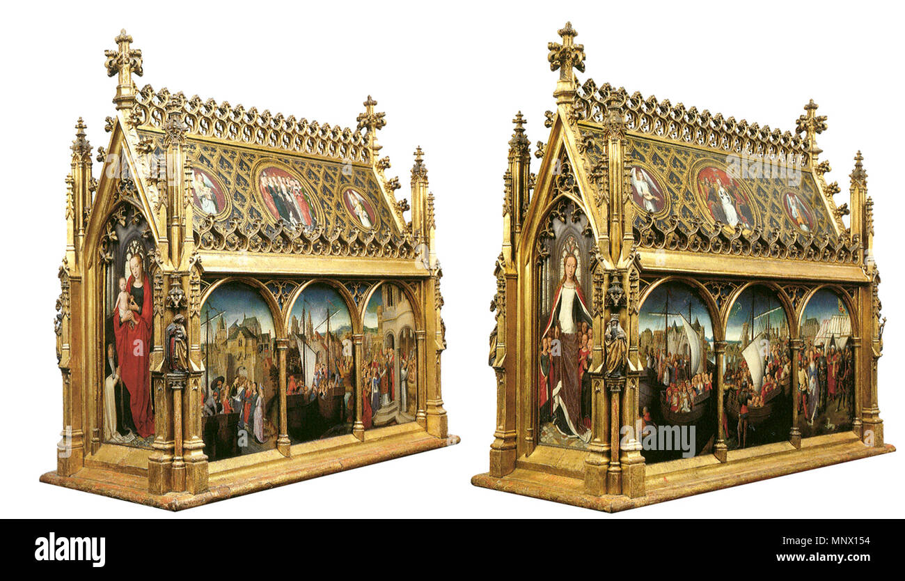 Català Reliquiari de Santa Úrsula 1489. 1085 Saintursulashrine2037