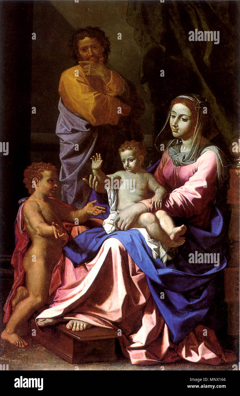 Français La Sainte Famille English The Holy Family with the Infant