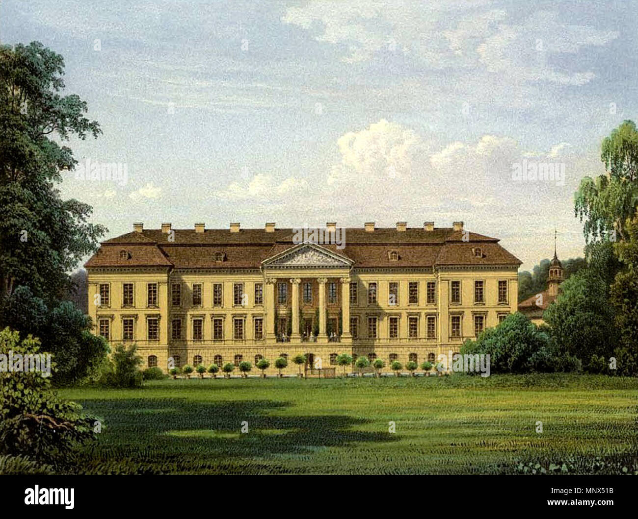 . Deutsch Schloss Friedrichstein, Landkreis Königsberg . between 1857
