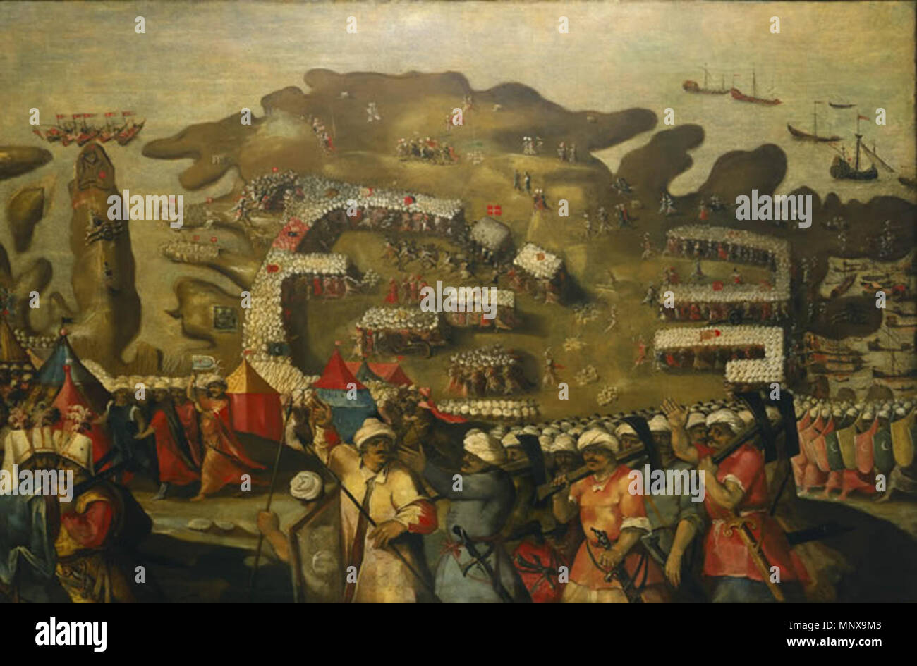 . The siege of Malta (1565) Arrival of the Turkish Fleet . 16th