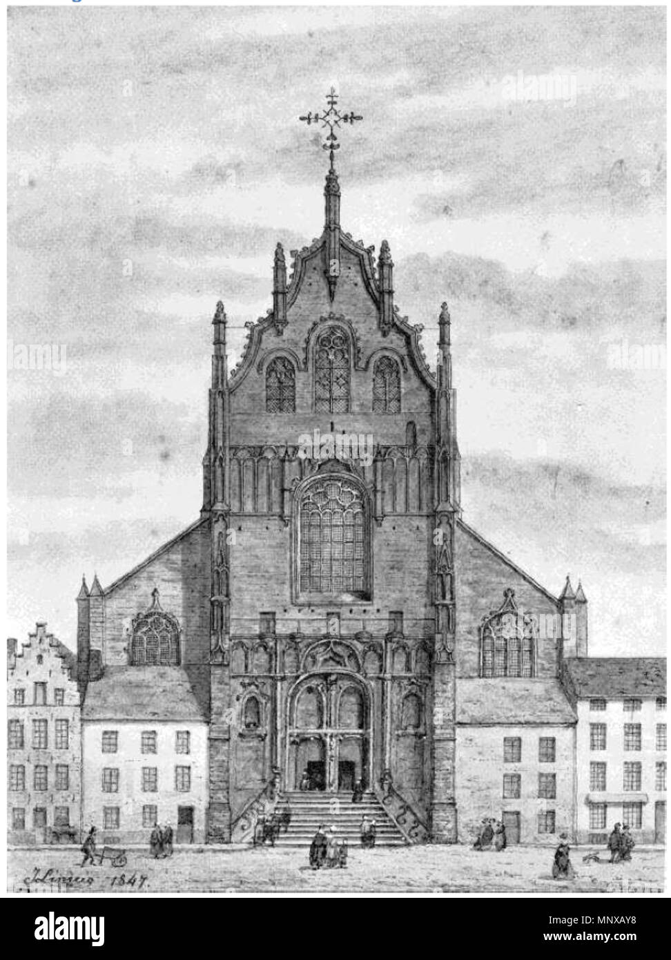 . English: Sint-Pauluskerk (Antwerpen), façade, drawing by Jozef Linnig of 1847 based on the situation before 1679 . 1847.   Jozef Linnig  (1815–1891)     Alternative names Jean Théodore Joseph Linnig, Jan Theodoor Jozef Linnig, Jan Jozef Linnig, Joseph Linnig, Jos Linnig  Description Belgian painter, draughtsman and engraver  Date of birth/death 15 May 1815 12 November 1891  Location of birth/death Antwerp Antwerp  Work location Antwerp (1830 - 1891)  Authority control  : Q21031589 VIAF: 96611930 SUDOC: 129702250 RKD: 50252 1123 Sint-Pauluskerk (Antwerpen) - Facade Stock Photo