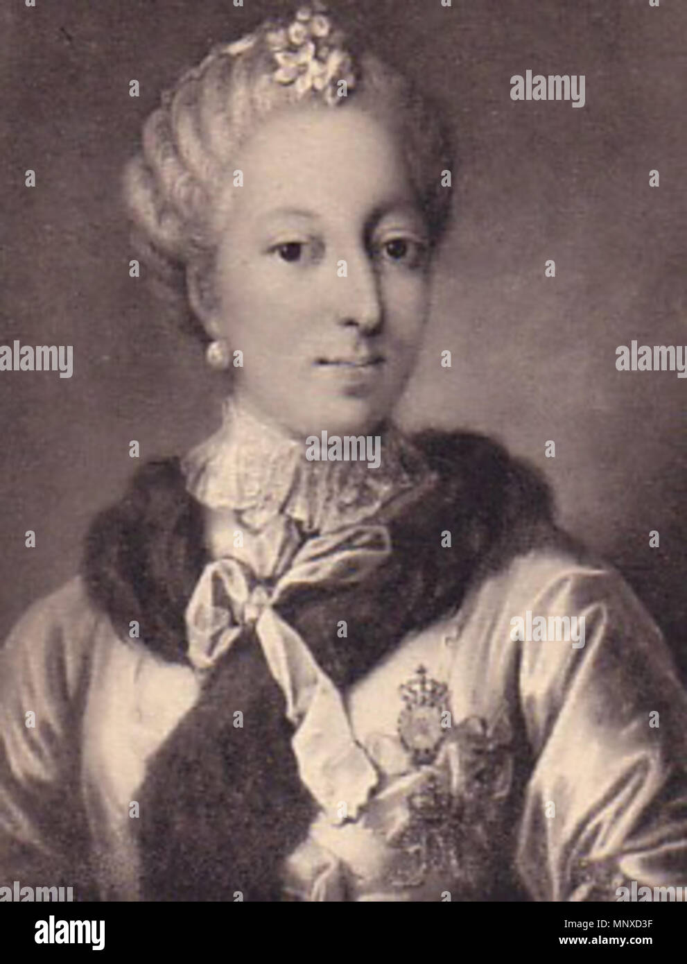 . Sophie Hedevig Raben (1732-1802), Danish noblewoman . 18th century ...