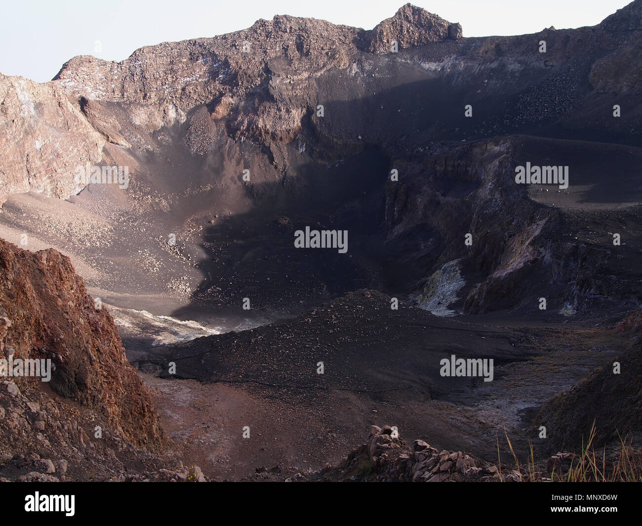 The Fogo volcano in the island of the same name, Cape Verde archipelago ...