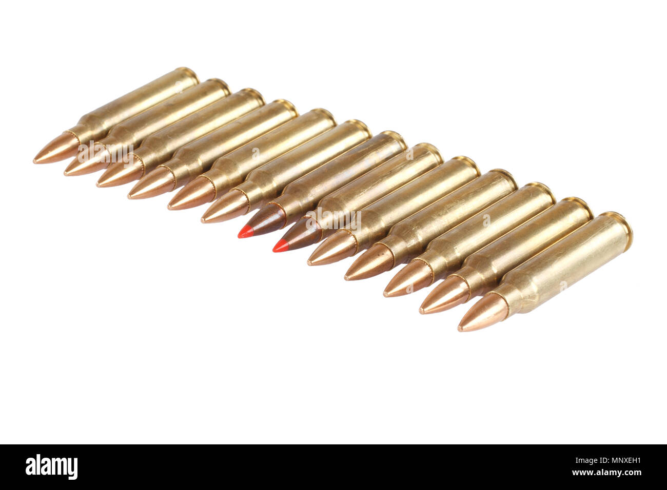 5.56×45mm NATO intermediate cartridges isolated on white Stock Photo Alamy