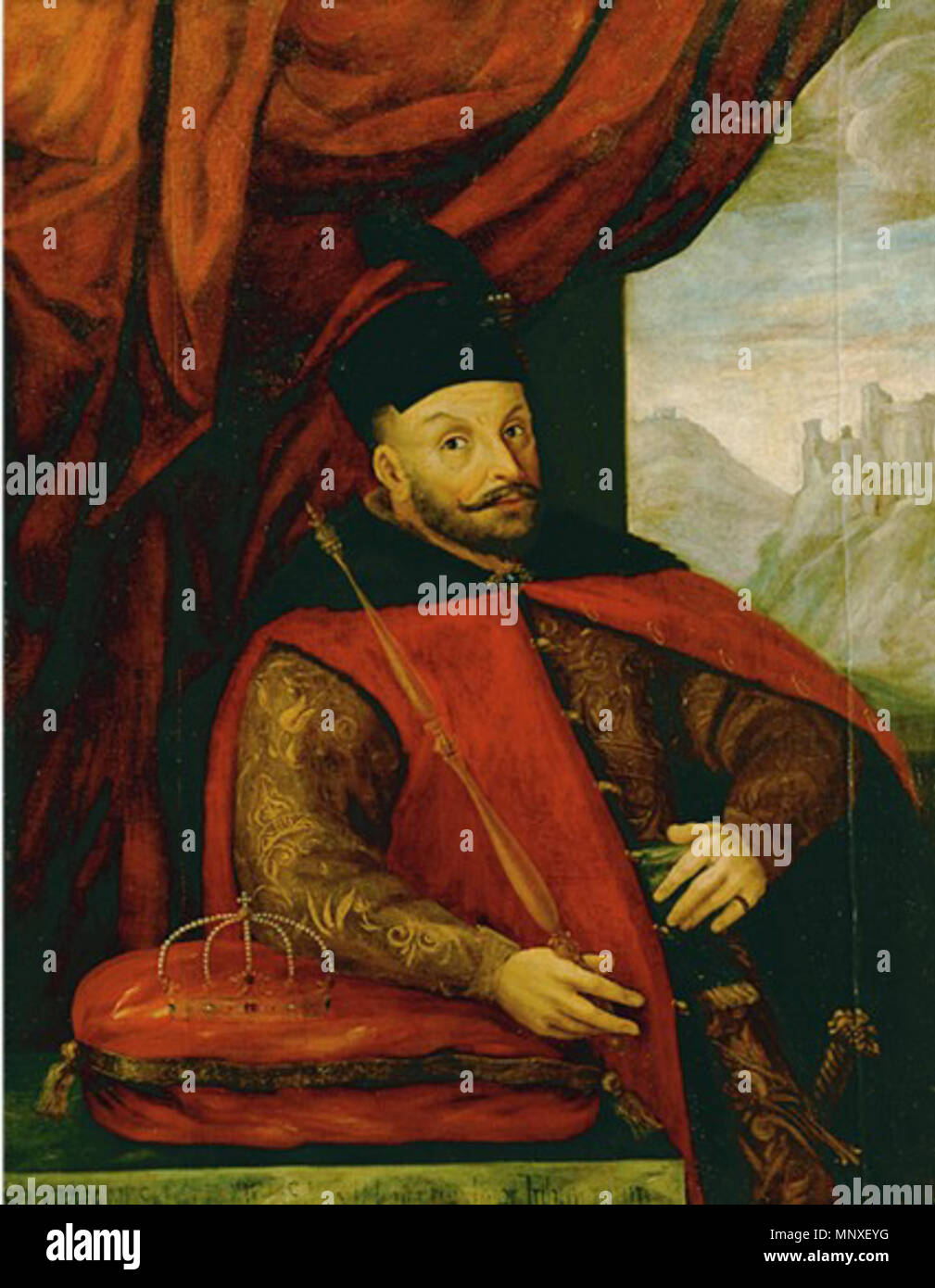 1142 Stefan Batory. Стэфан Баторы (Vilnia, XVI Stock Photo - Alamy