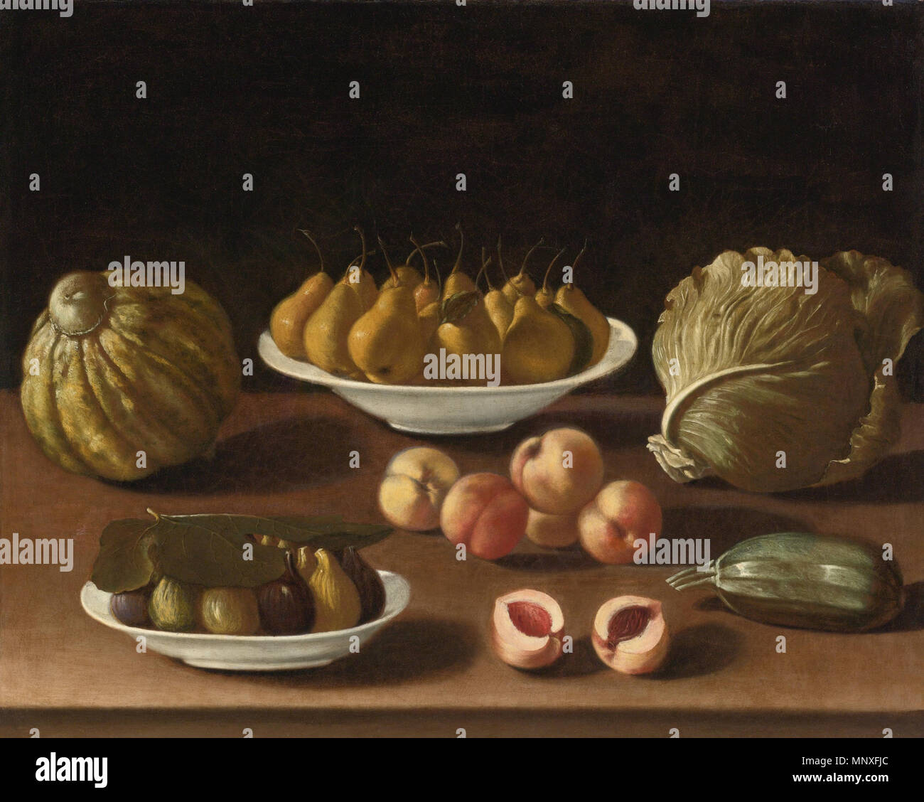 Still life with peaches pears hires stock photography and images Alamy