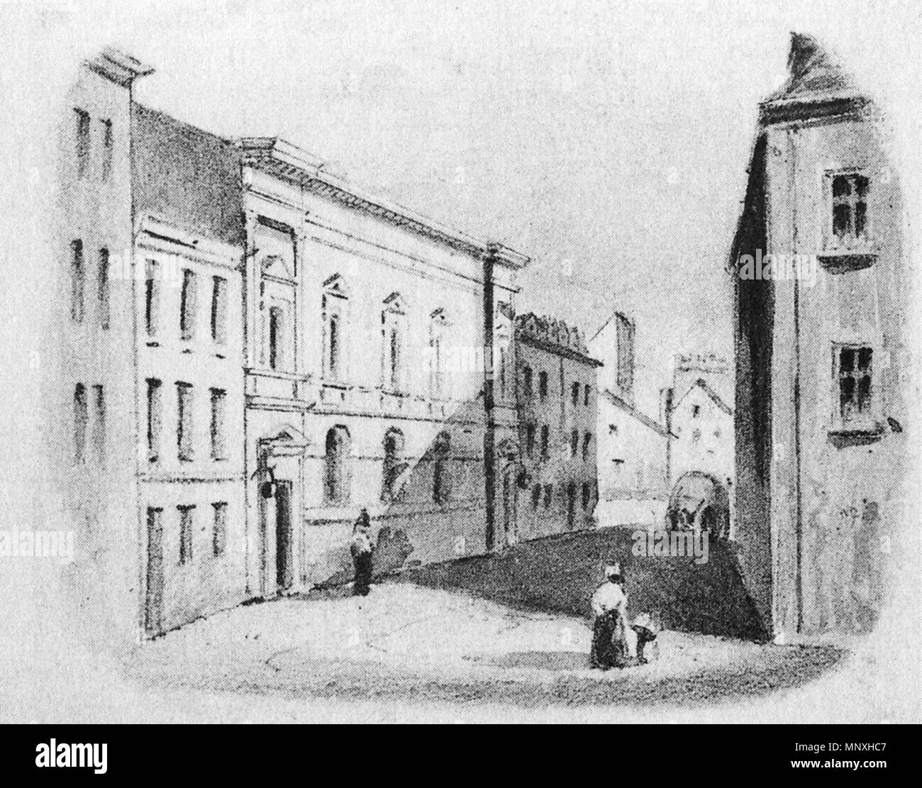 19th century n a carl august lebschee 1800 1877 hires stock