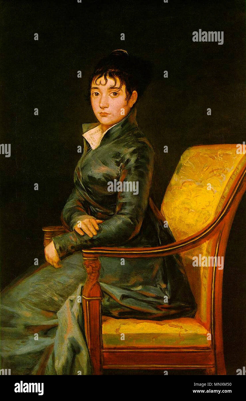 Portrait of Teresa de Sureda circa 18041806. 1166 Teresa Sureda (Goya
