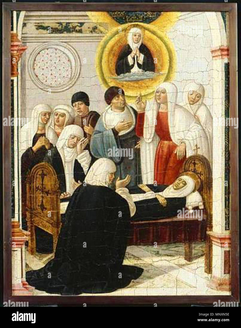 The Death of st Catherine of Siena . 1171 The Death of st Catherine of
