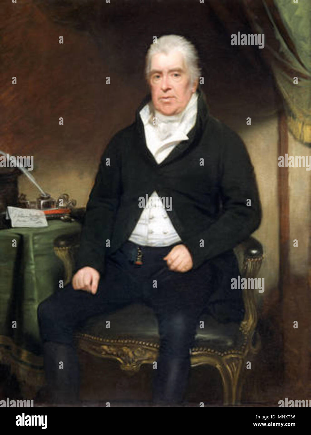 $$$-BEECHEY A474 300dpi/A3 2-0    .  English: Portrait of Thomas Assheton-Smith. Welsh business manand later Member of Parliament for Caernarvonshire. . 1826.   1187 Thomas Assheton-Smith Stock Photo