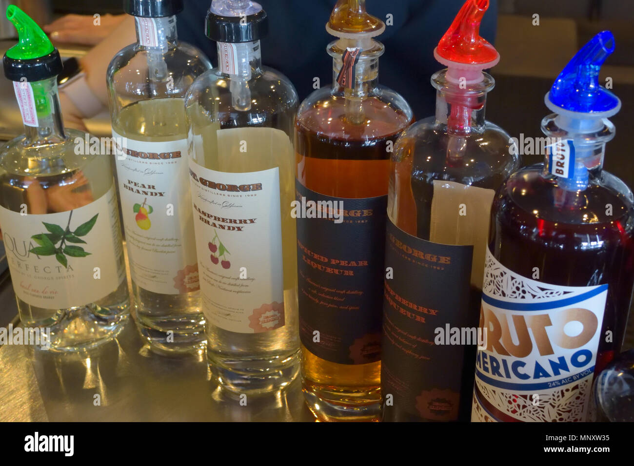 The St. Spirits distillery (founded 1982), Alameda CA Stock