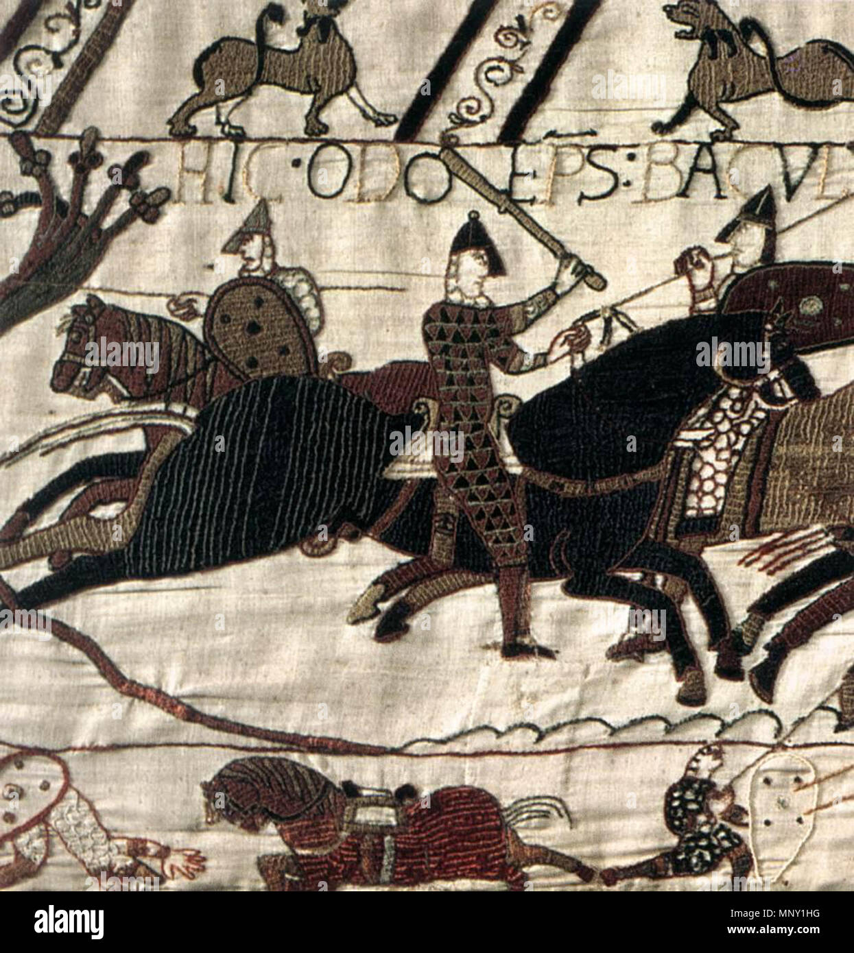 English The Bayeux Tapestry Bishop Odo Circa 1080 1213 Unidentified 