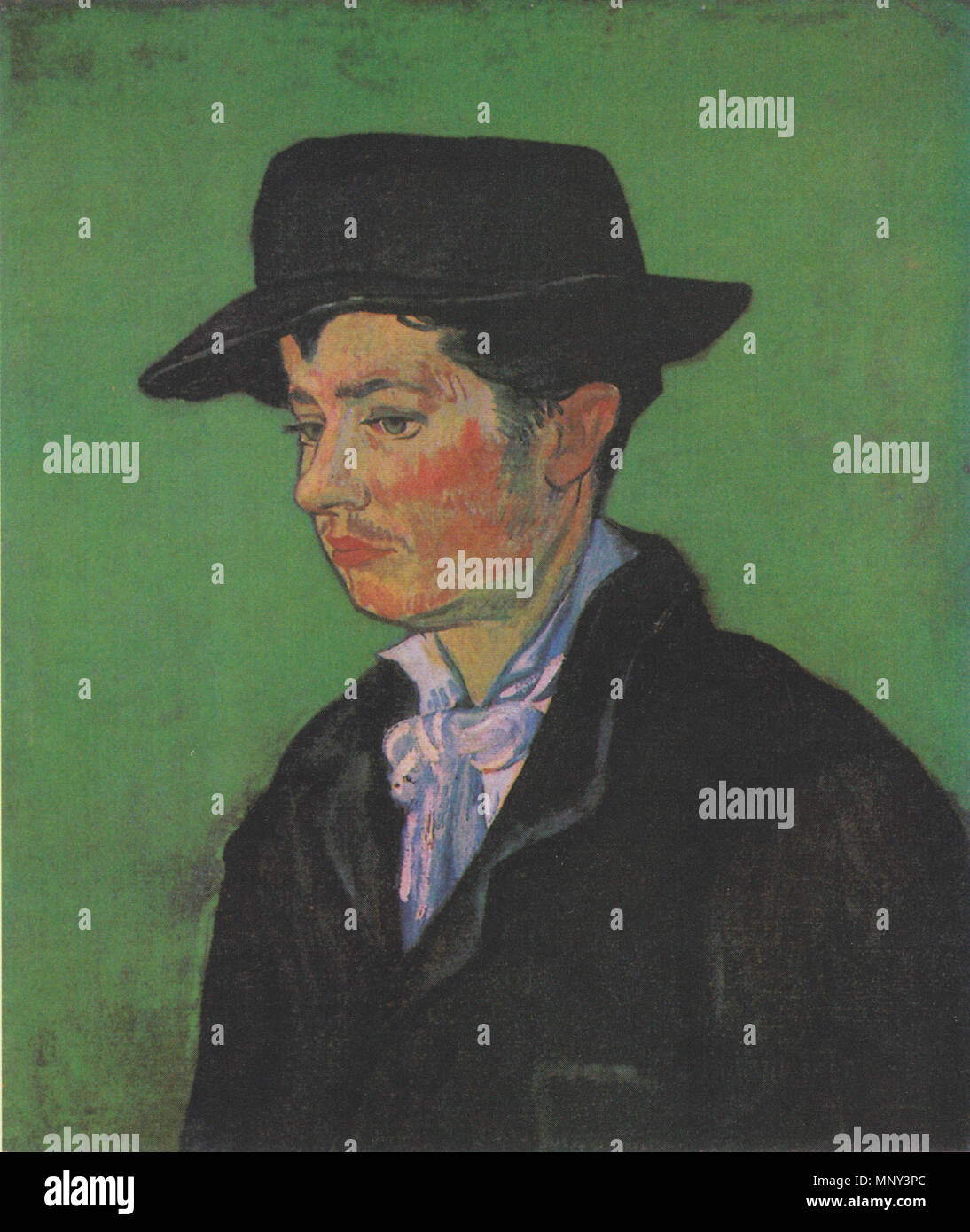 Portrait of Armand Roulin November 1888. 1223 Van Gogh - Bildnis Armand ...