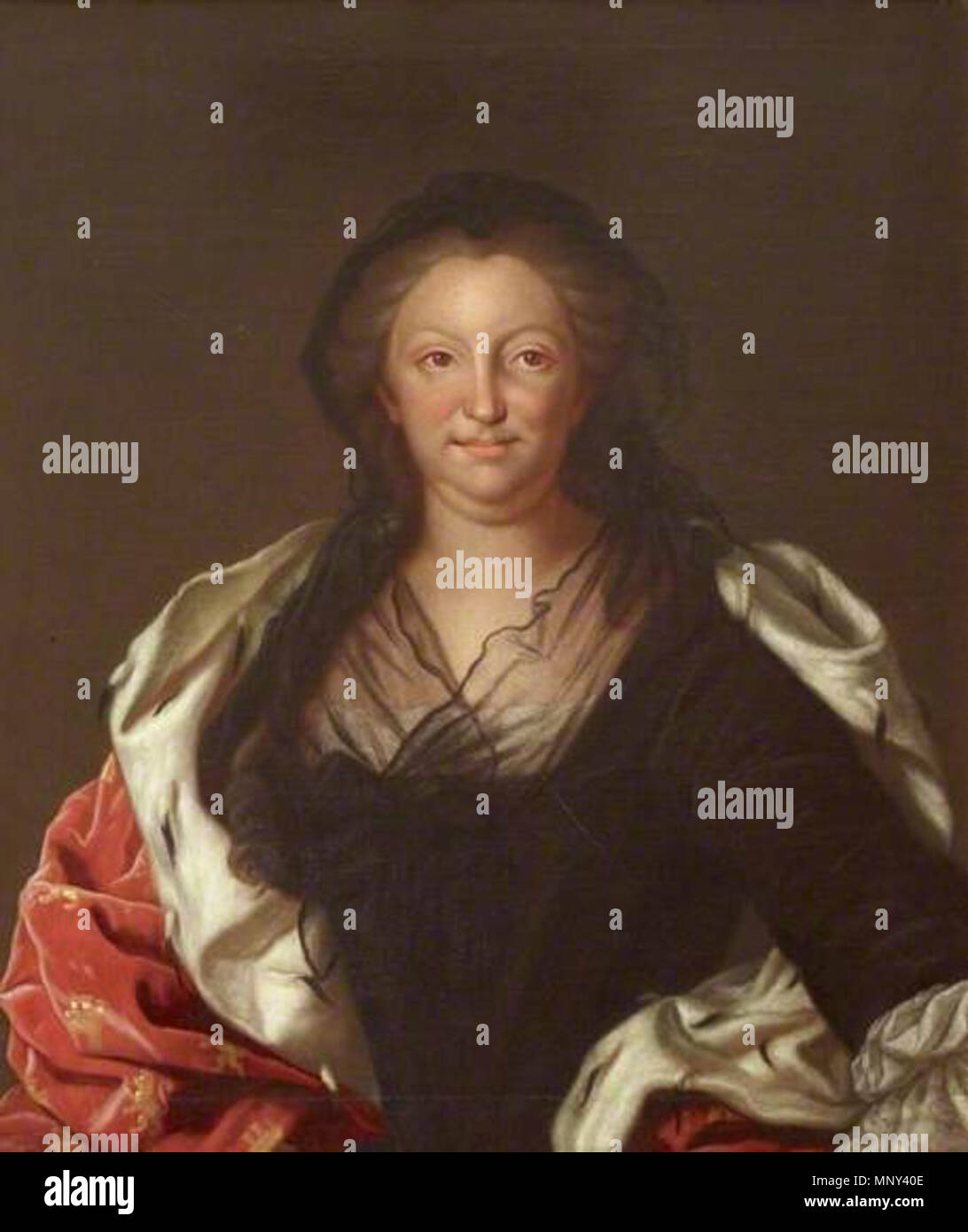 Elisabeth Farnese   late 18th century.   1224 Van Loo - Elisabeth Farnese - National Trust Stock Photo