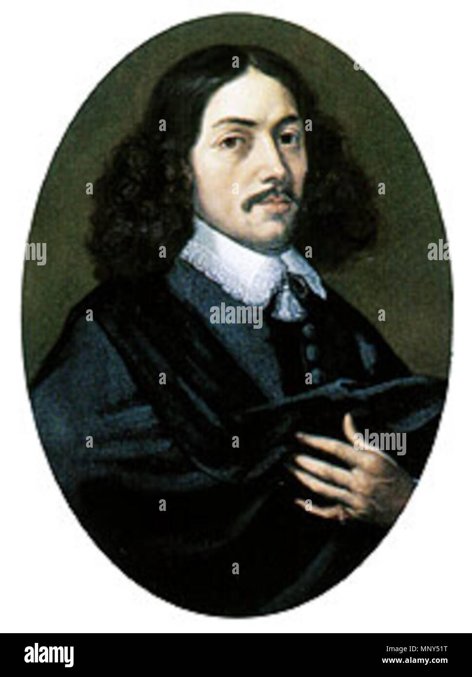 . English Painting of Bartholomeus Vermuyden, a Dutchman, long