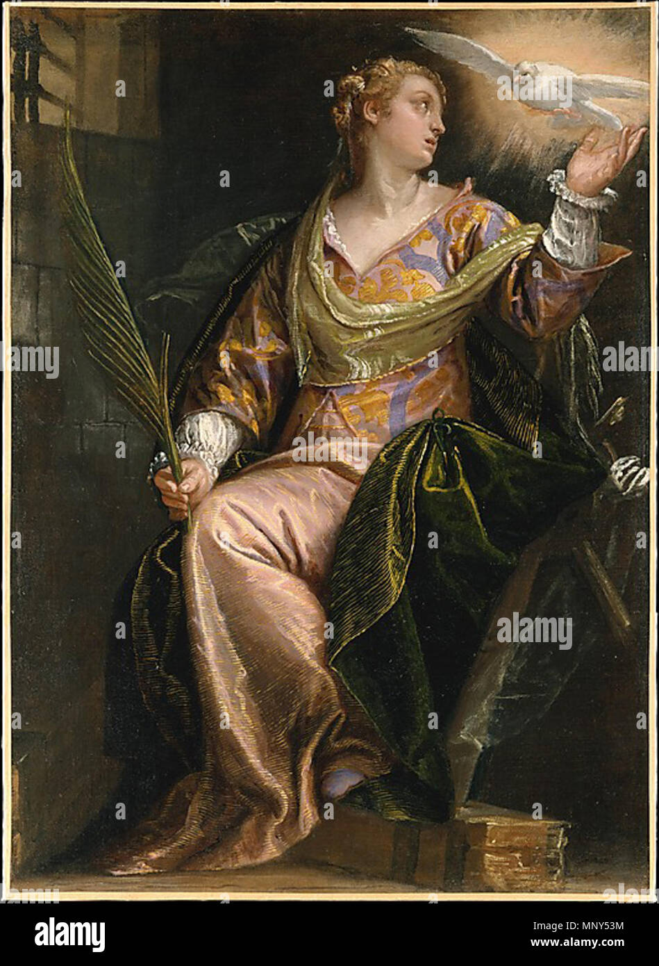 Saint catherine of alexandria in prison hi-res stock photography and ...