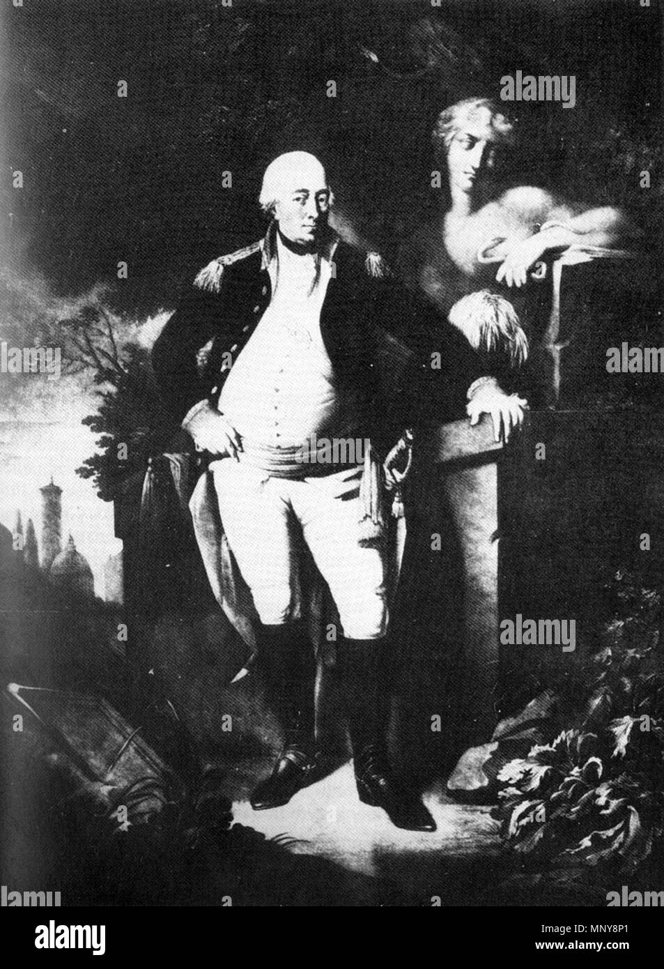 .  English: Portrait of Johann Ludwig von Wallmoden-Gimborn (1736-1811), illegitimate son of King George II; lieutenant general of the Kurfürstentum (electorate) Braunschweig-Lüneburg     1249 Wallmoden Stock Photo