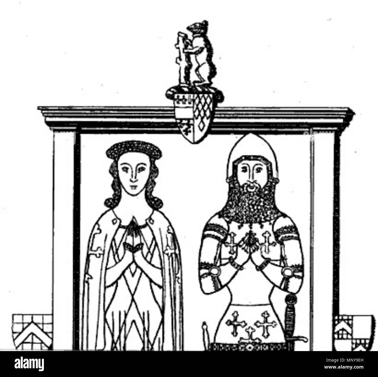 Thomas de beauchamp 12th earl of warwick hires stock photography and