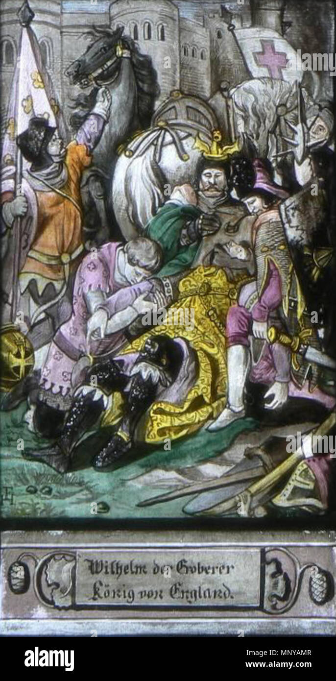 1258 Wilhelm der Eroberer König von England (Palácio da Pena) Stock Photo