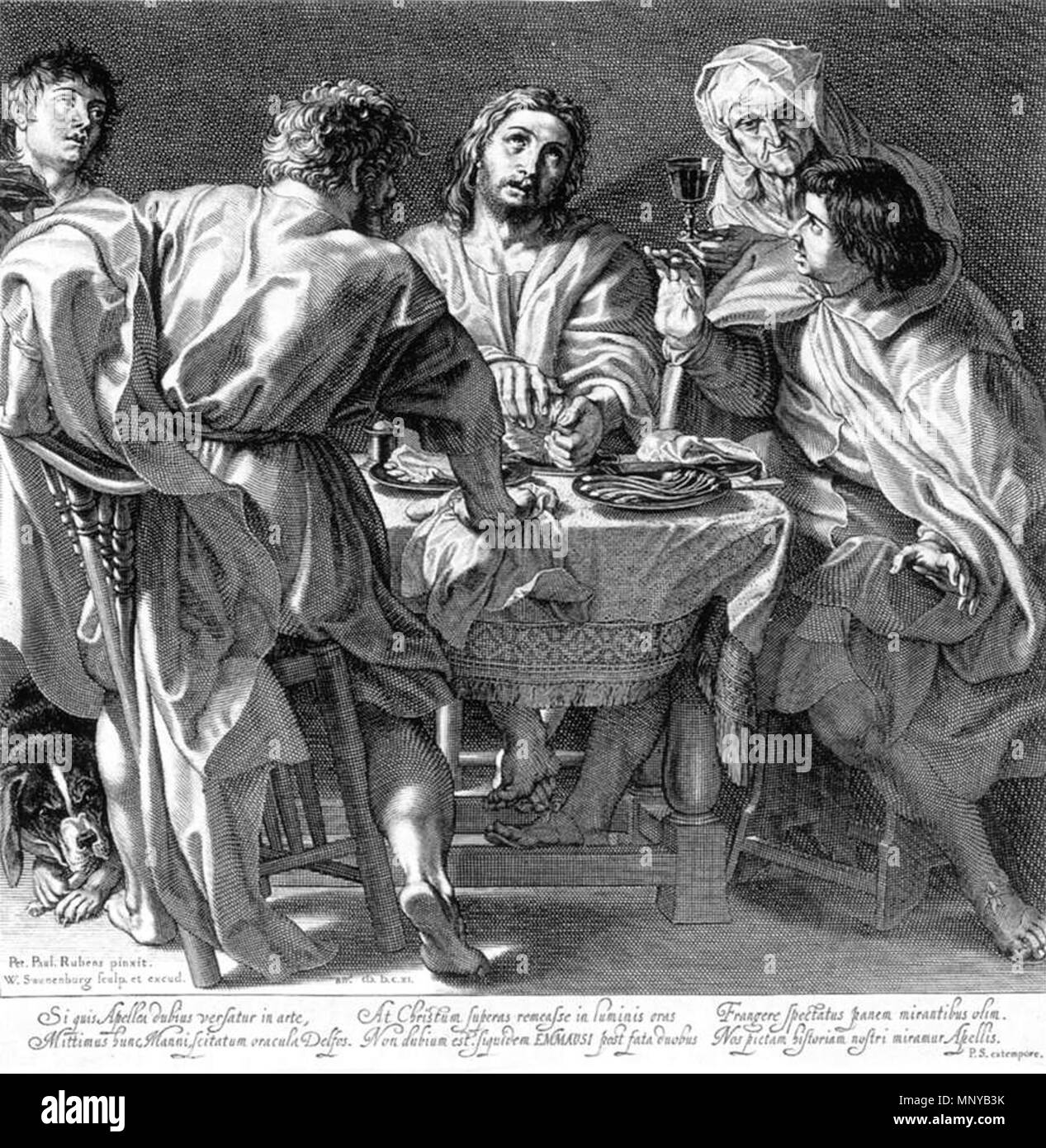 The Supper at Emmaus 1611. 1260 Willem Isaacsz. van Swanenburg The