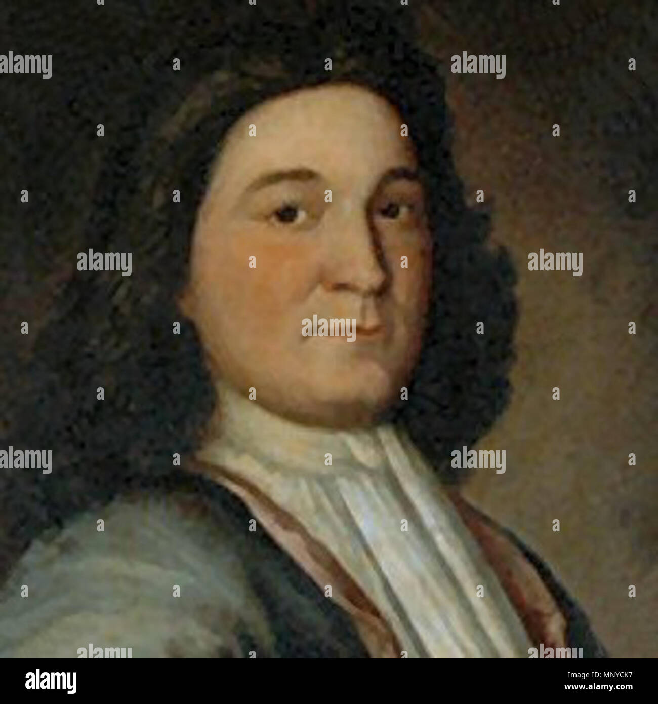 . English: Sir William Phips (1651-1695), first Royal Governor of the Massachusetts colony. between circa 1687 and circa 1694. Thomas Child 1267 William Phips 03 Stock Photo