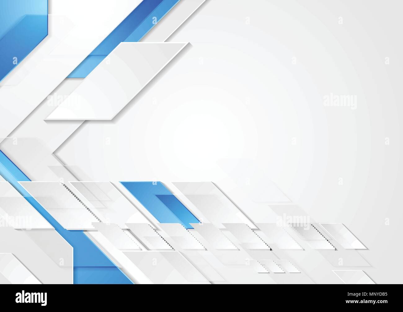 Abstract blue grey corporate tech background. Vector design Stock ...