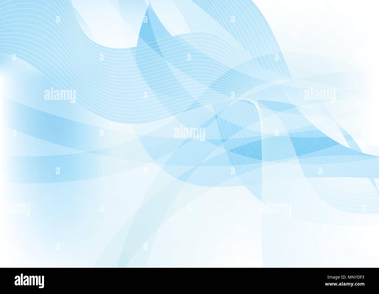 Abstract blue waves vector background Stock Vector Image & Art - Alamy