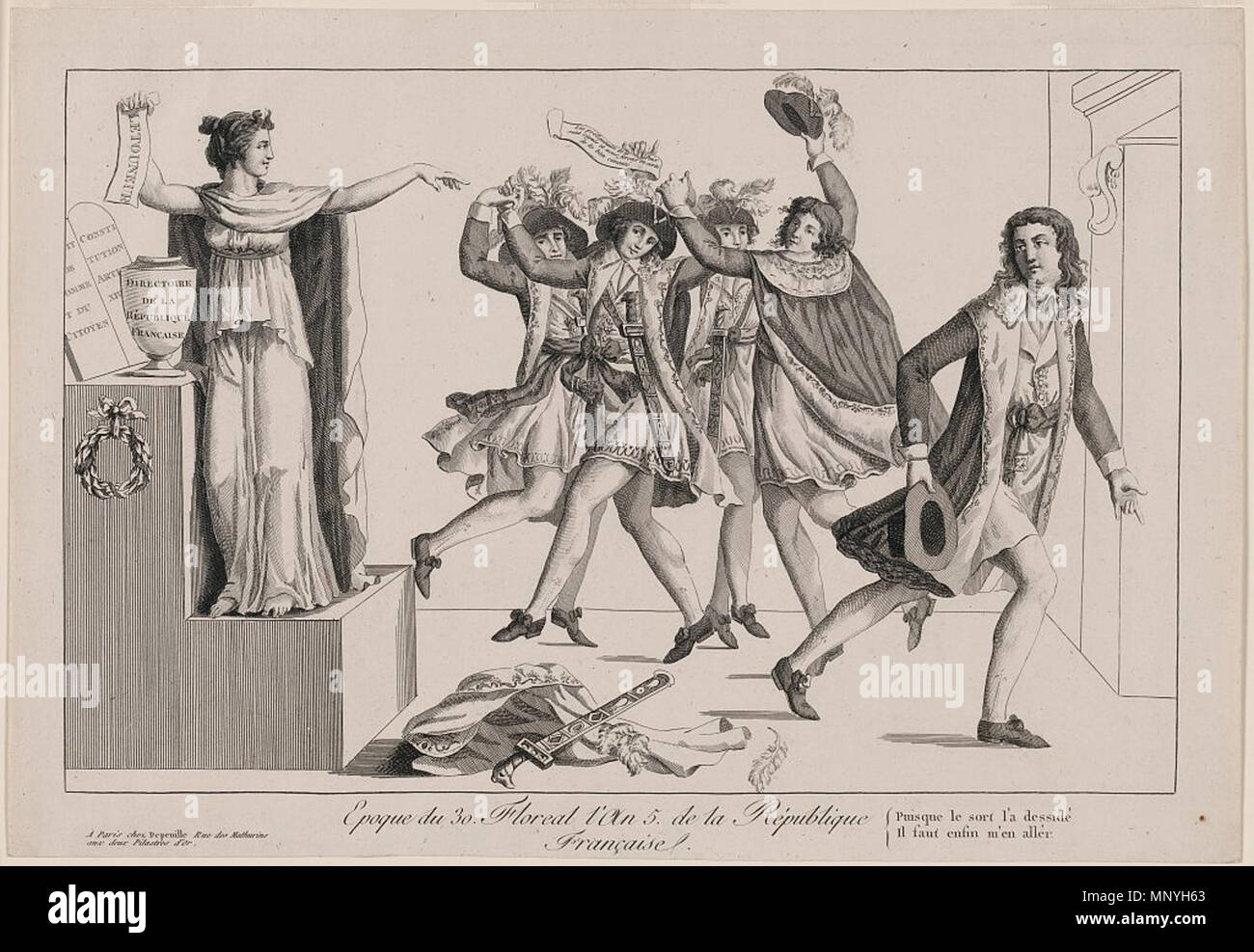 Caricature french revolution hi-res stock photography and images - Alamy