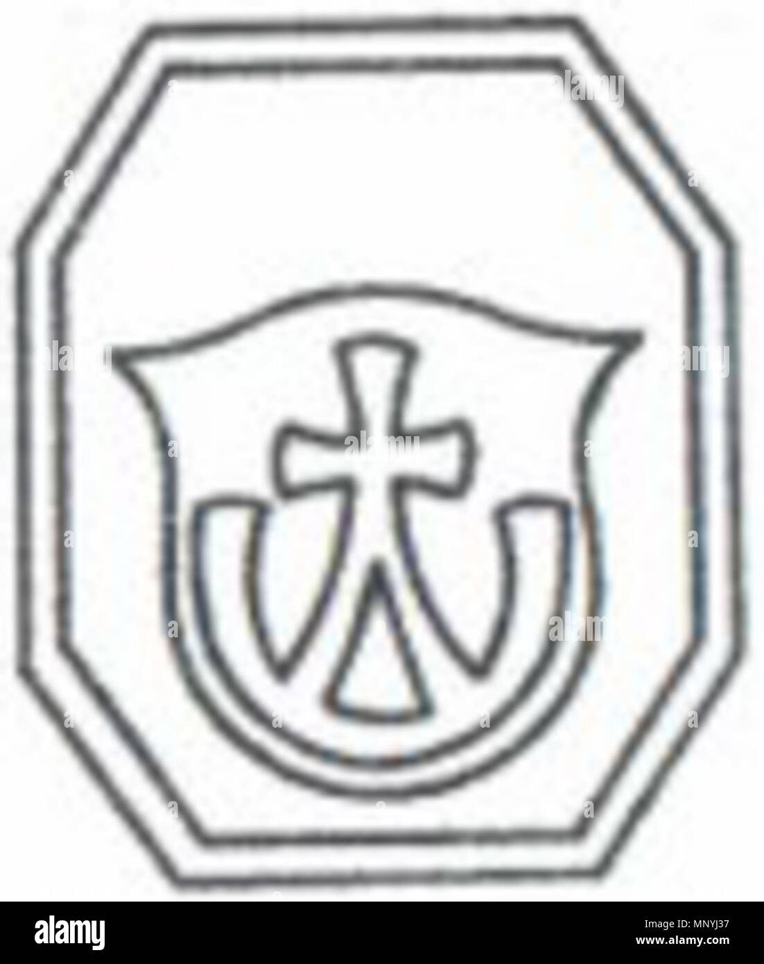 1294 Відбиток печатки Якова Лози Stock Photo Alamy