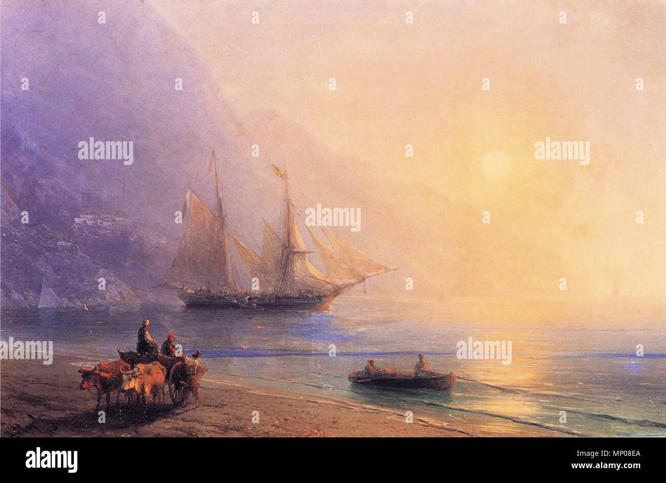 1876 n a ivan aivazovsky 1817 1900 alternative na hi-res stock ...