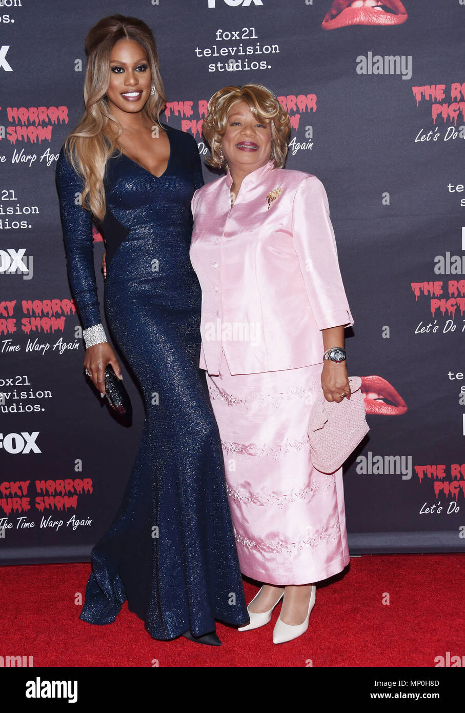 Laverne Cox and mom Gloria Cox 060 at the Why Him Premiere at the Regency  Bruin Theatre in Los Angeles. December 17, 2016.Laverne Cox and mom Gloria  Cox 060 ------------- Red Carpet