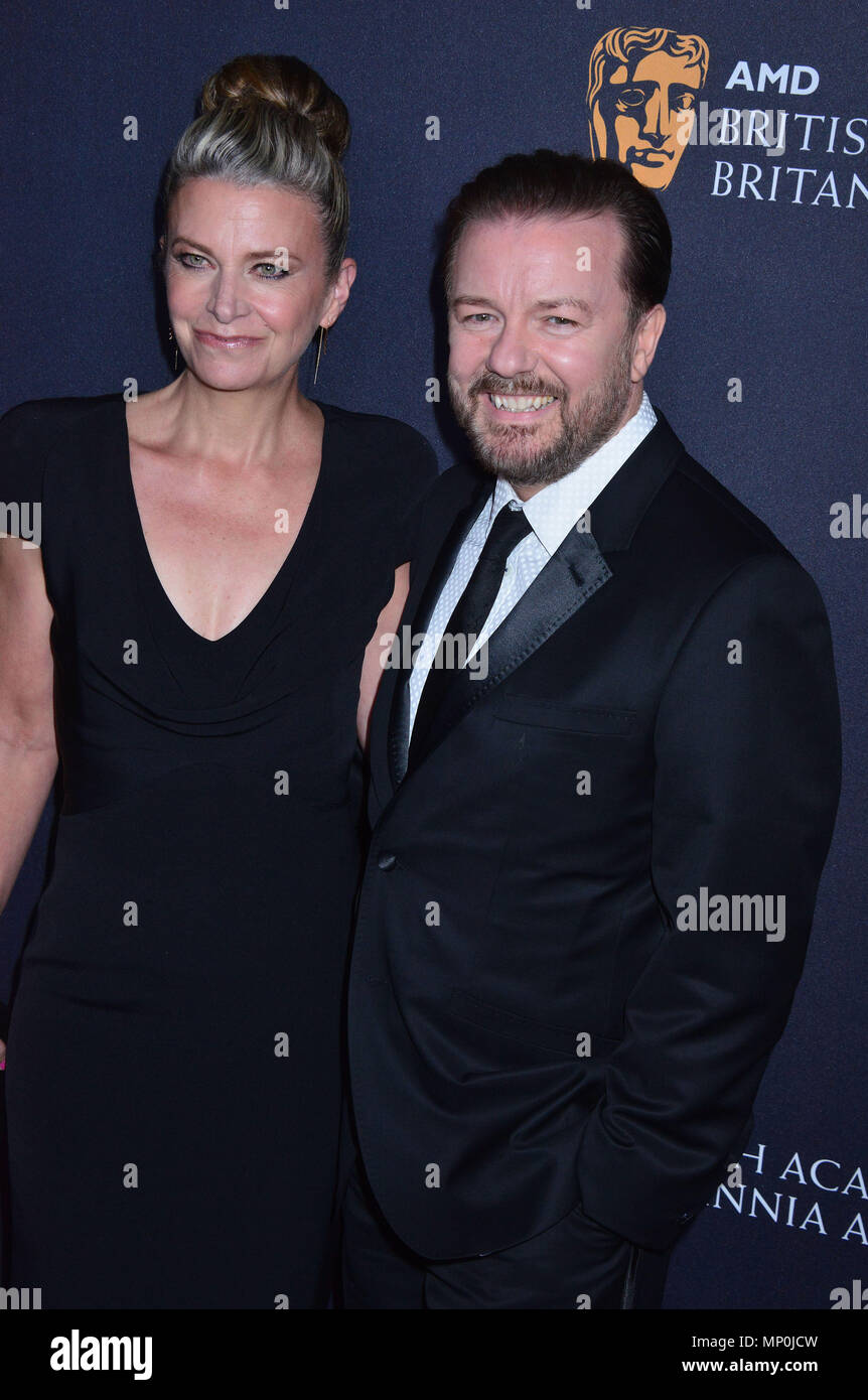 British ricky gervais wife jane hi-res stock photography and images - Alamy