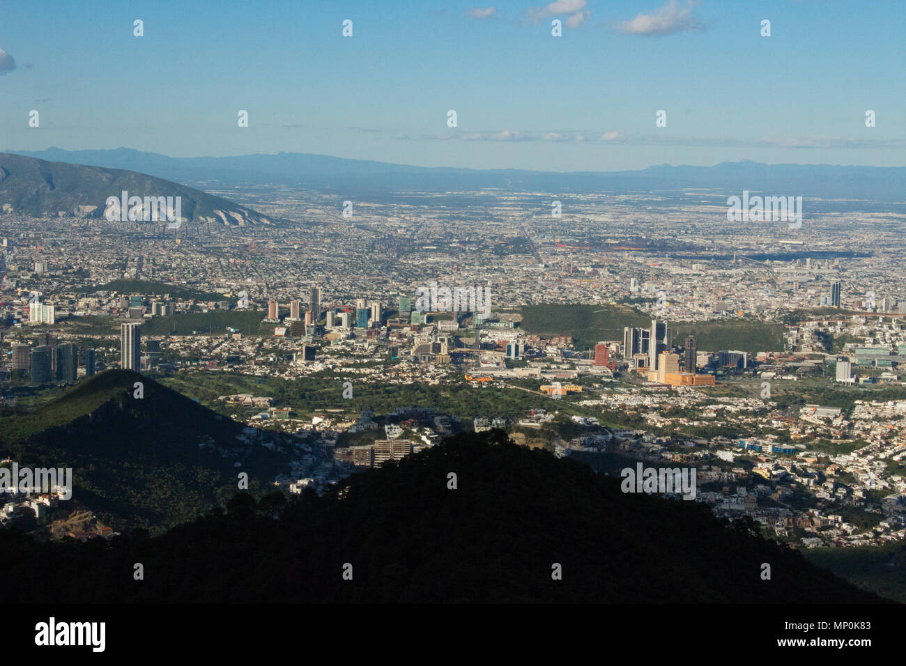 Monterrey city landscape Stock Photo