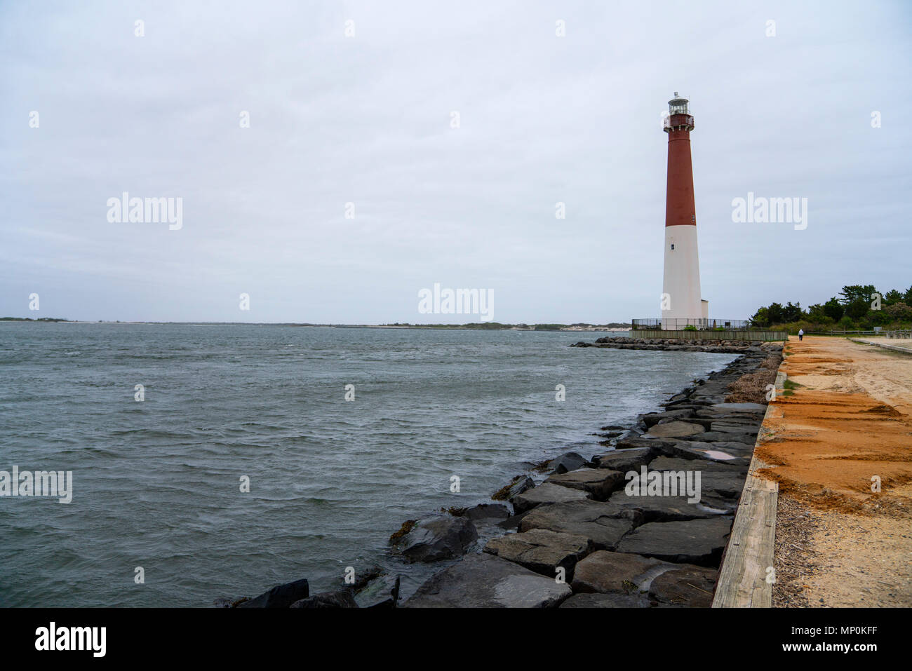 Barnegat Lighthouse or Barnegat Light, colloquially known as "Old