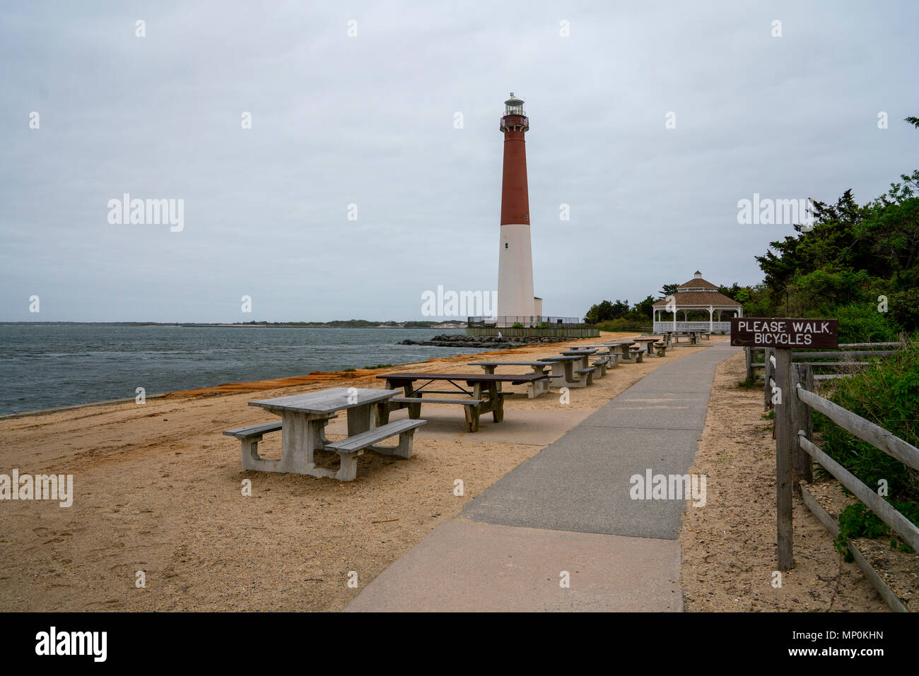 Barnegat Lighthouse or Barnegat Light, colloquially known as "Old