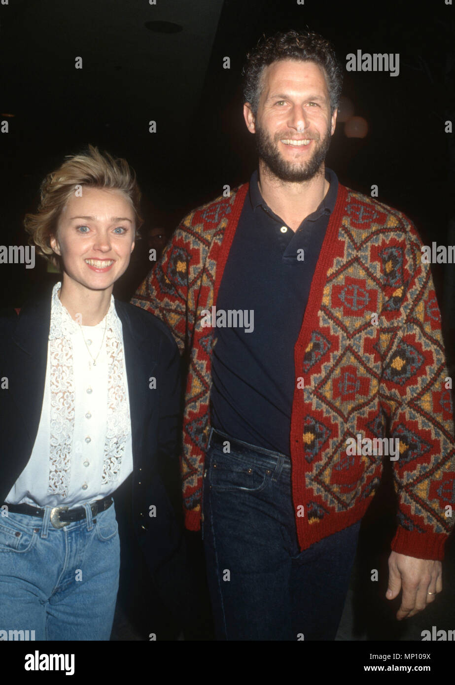 CENTURY CITY, CA JANUARY 15 (L R) Eva Rossovich and husband actor
