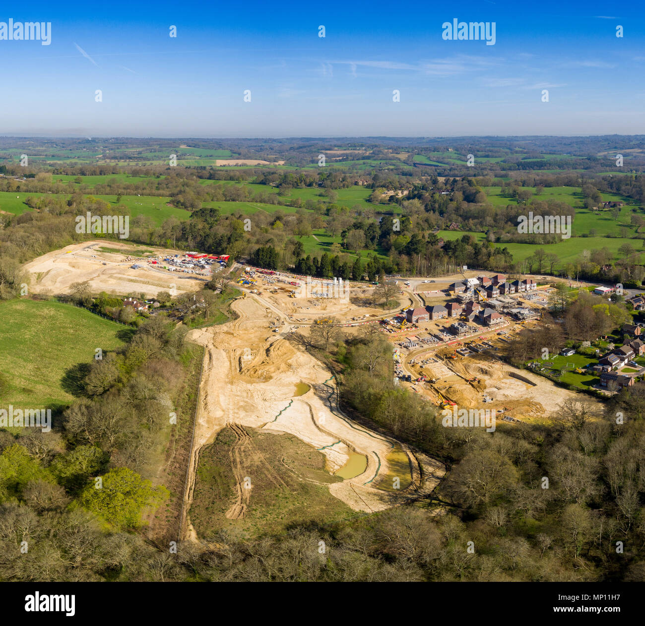 Haywards heath aerial hires stock photography and images Alamy